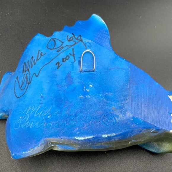 2000 Vtg Mike Quinn Buzz Fish with Attitude Wall Art Sculpture Signed 2004 - Picture 8 of 9